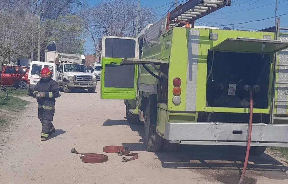 Un Incendio Provoc Da Os Totales En Una Vivienda Del Barrio San