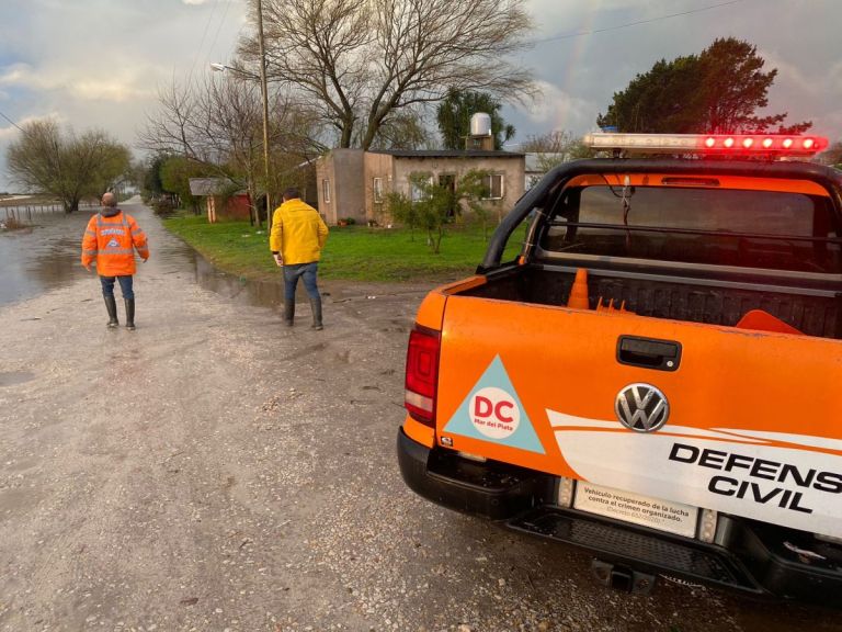 Head of Civil Defense Provides Update on Heavy Rains in Mar del Plata