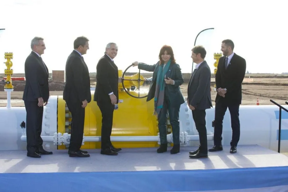 Quedó inaugurado el gasoducto Néstor Kirchner y en septiembre se licitará el segundo tramo