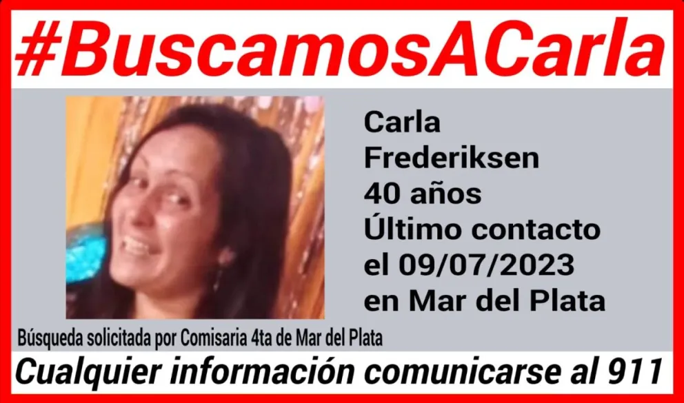 Buscan en Mar del Plata a una mujer de 40 años que no volvió a su casa