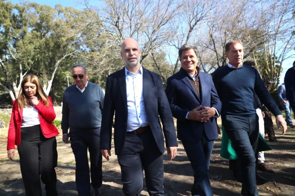Larreta estuvo en Tandil y destacó "el impulso y el liderazgo" de Miguel Lunghi