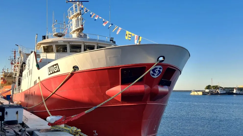 Solimeno: "El Luigi y el Anita son un orgullo para la industria pesquera y naval de Argentina y Mar del Plata"