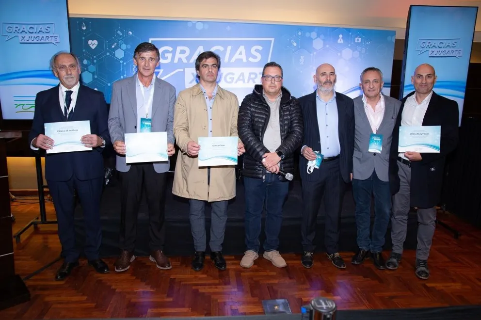 Mar del Plata Bureau reconoció a profesionales e instituciones médicas de la ciudad