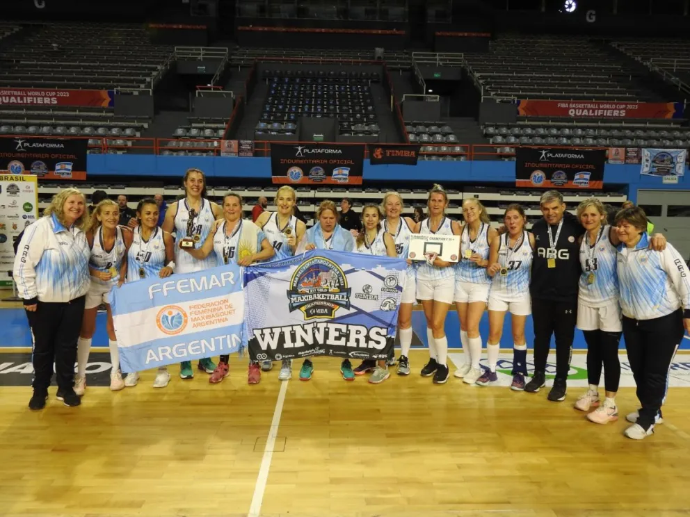 Maxibásquet: Las inspiradoras mujeres argentinas que son campeonas del mundo