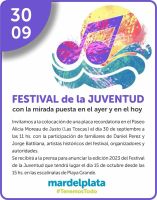 El Festival de la Juventud vuelve a Mar del Plata para celebrar sus 42 años 