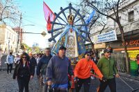 Miles de fieles comenzaron la 49° Peregrinación Juvenil a Luján