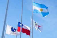 Se realizó el izamiento de banderas en la Villa Panamericana de Chile