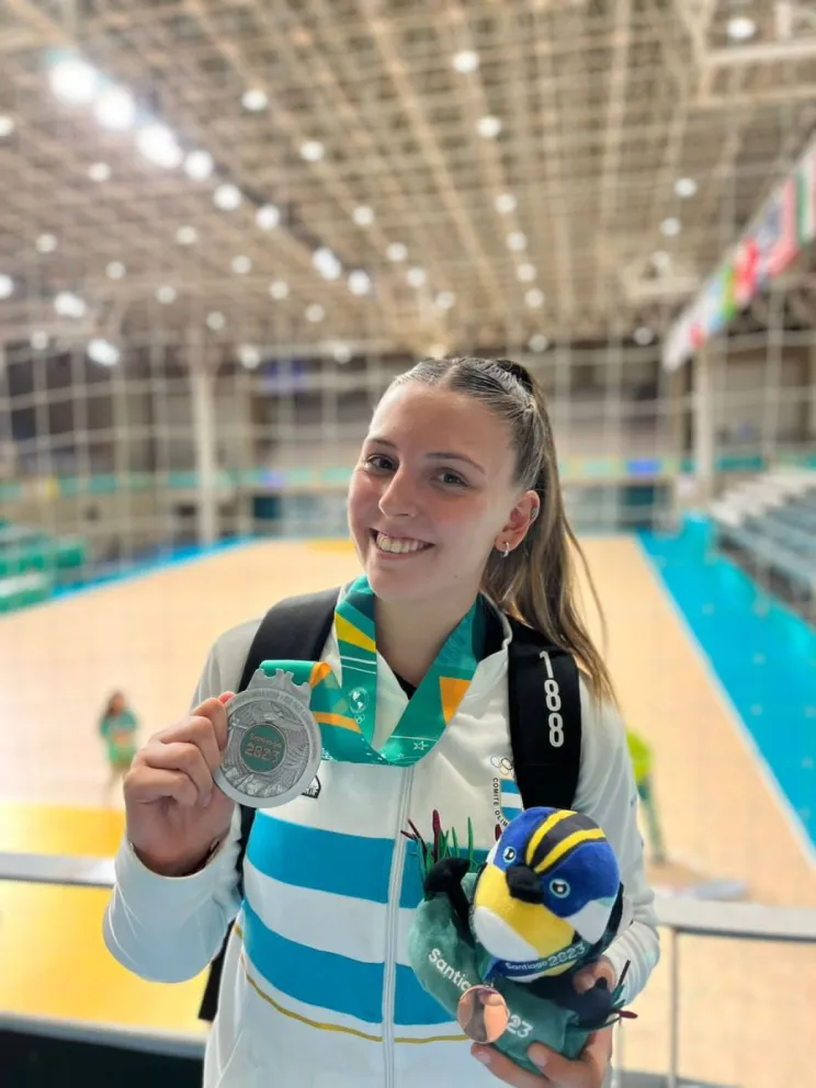 Medalla de plata para Rivadeneira tras caer en la final del handball panamericano