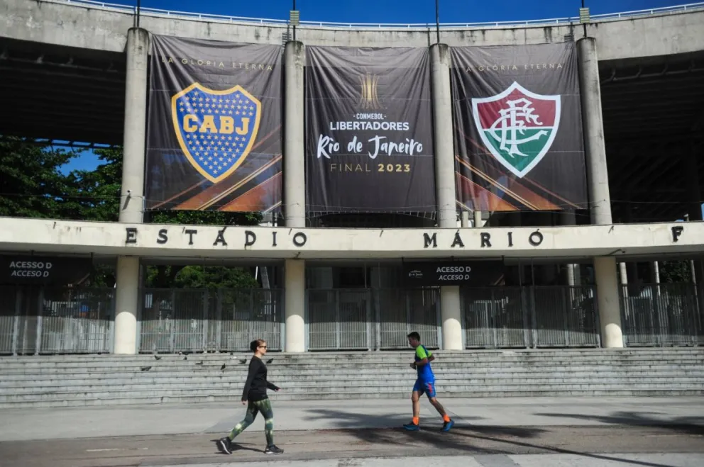 Confirman la final tras los incidentes entre hinchas de Boca con barras de Fluminense y policías