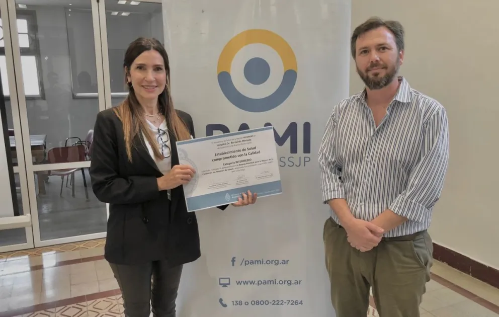 El Ministerio de Salud distinguió al hospital Houssay de Mar del Plata