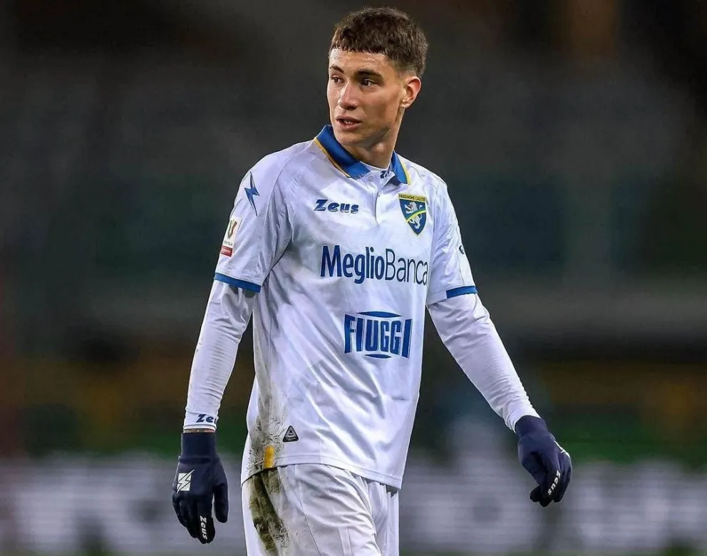 El marplatense Matías Soulé fue elegido como mejor jugador del mes en la Serie A