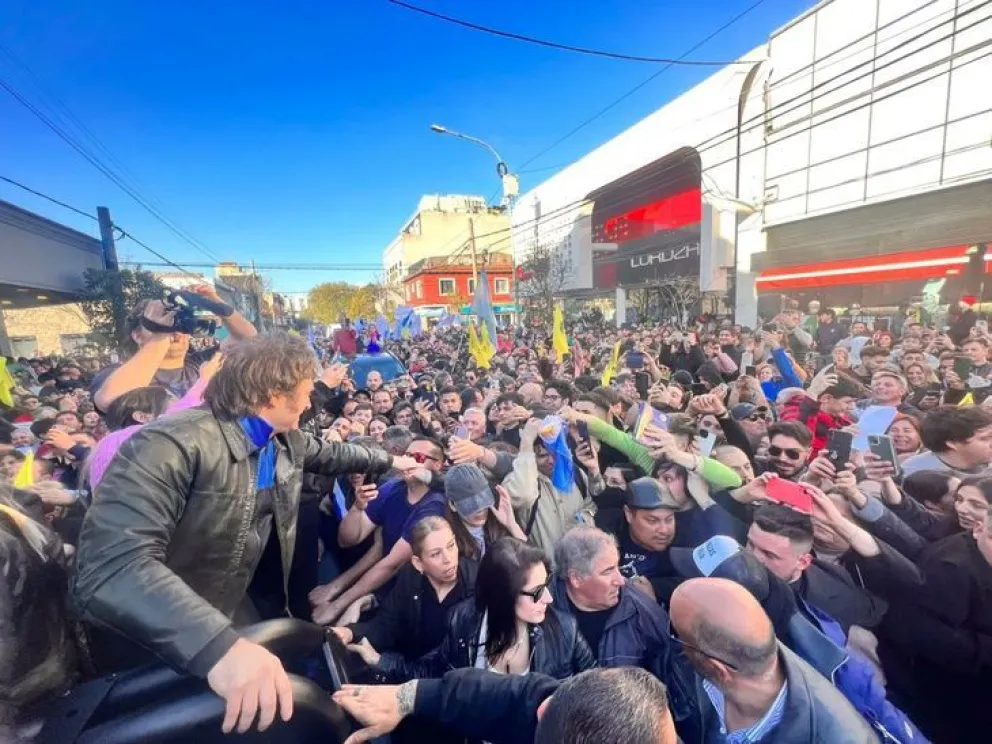 En Mar del Plata, Milei le sacó más de 13 puntos de diferencia a Massa