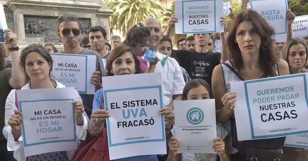 Familias movilizarán por incremento desmedido en las cuotas de créditos hipotecarios UVA