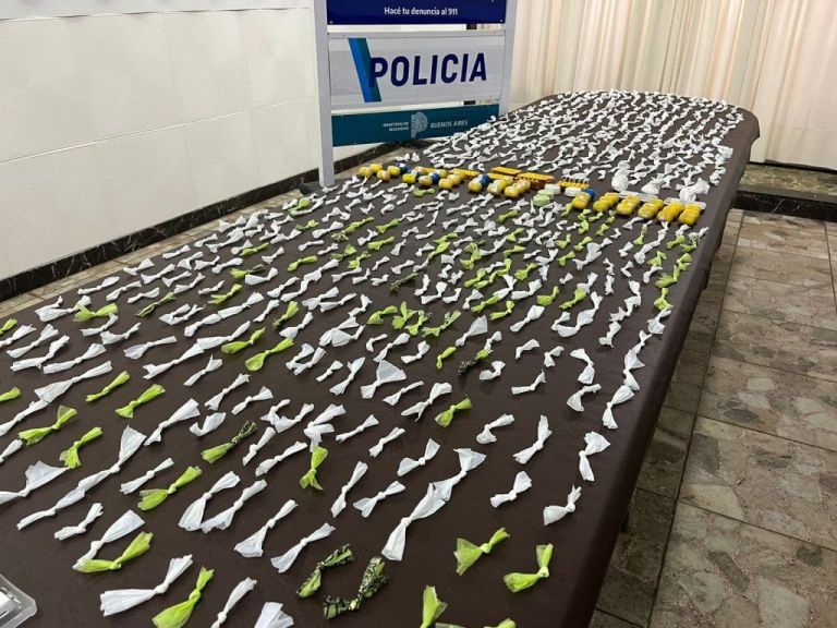 “El Pablo Escobar of La Herradura” fell with more than 1,000 doses of cocaine and an arsenal |  Infobrisas |  News from Mar del Plata and the area