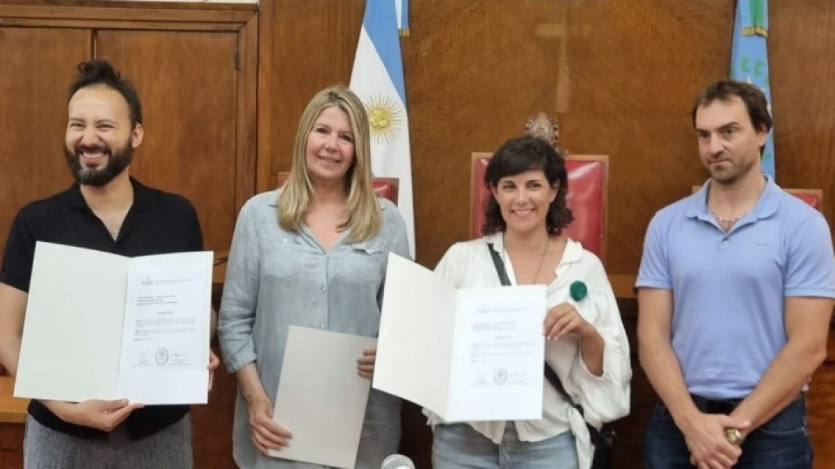 Se entregó una distinción al documental “Origena: Futuro Biomaterial”