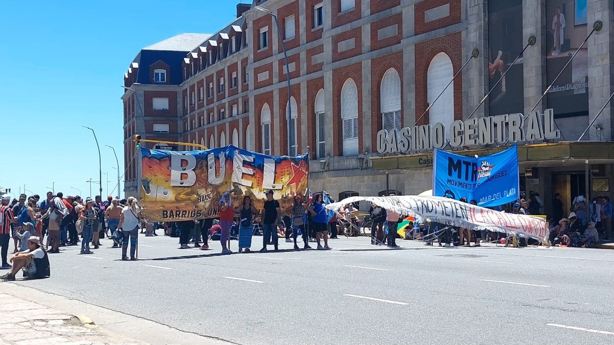Protesta del MTR genera caos en el tránsito en la zona del Casino