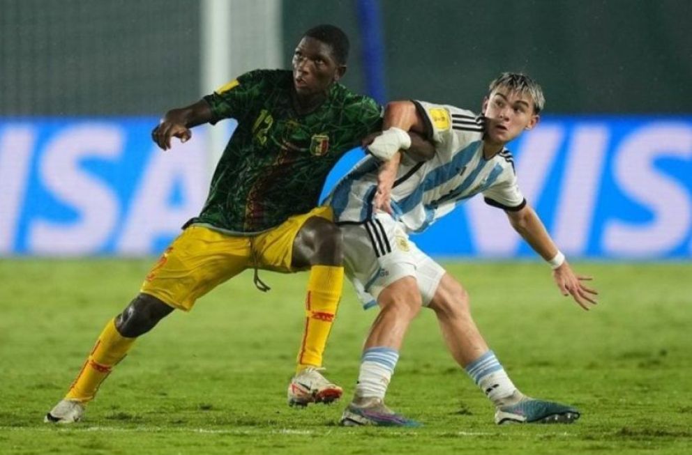 La Selección argentina Sub-17 fue goleada por Malí y no pudo lograr el tercer puesto en el Mundial