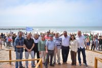 Mar Chiquita lanzó la temporada con la inauguración de una Oficina de Turismo en la playa pública