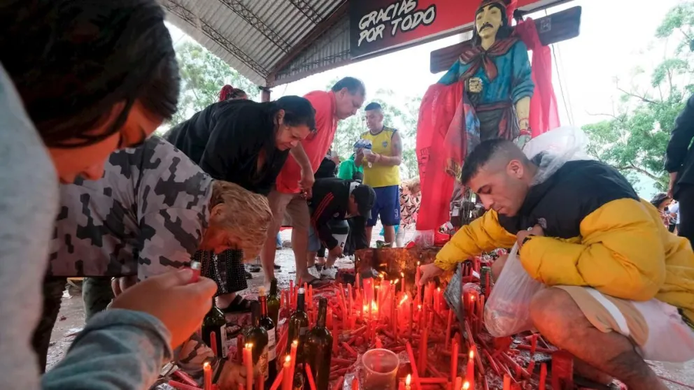 Unas 350.000 personas pasaron por el santuario del Gauchito Gil en Mercedes