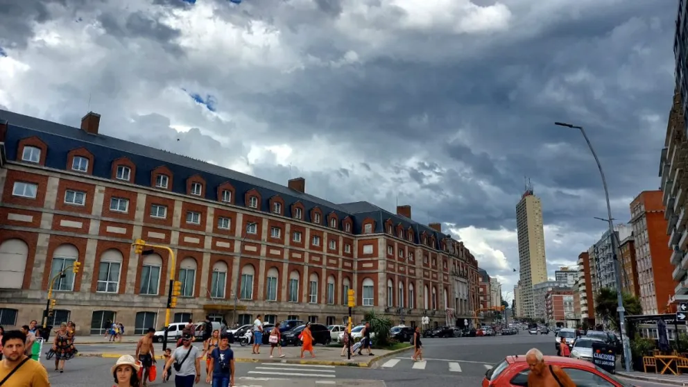 Viernes inestable en Mar del Plata, con la posible caída de granizo pequeño
