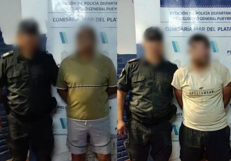Padre e hijo fueron detenidos tras golpear a policías que intervenían ...