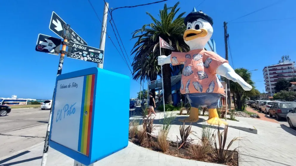 Ya funciona el sistema de fotos automáticas en el "Pato" de Punta Mogotes
