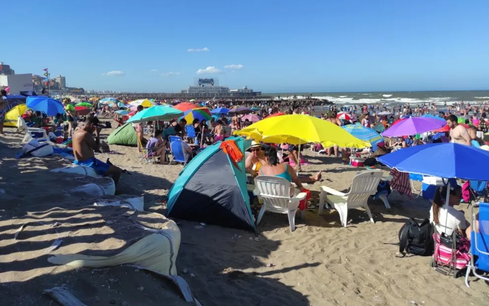 Ola de calor: se espera otro día muy caluroso con 33 grados en Mar del Plata