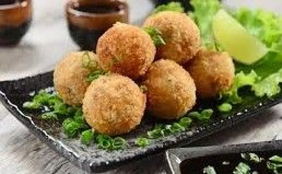 Albóndigas de pescado fritas