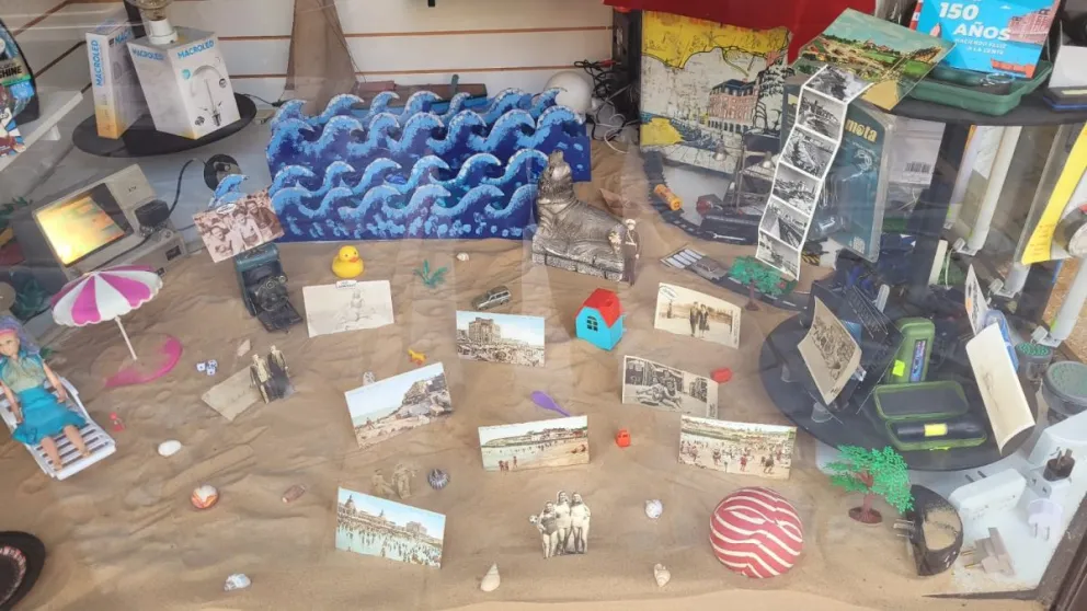 El fantástico diseño de una ferretería en homenaje a los 150 años de Mar del Plata 