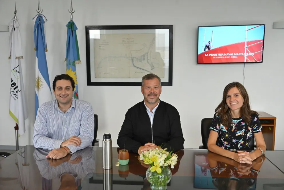 Asumió Marcos Gutiérrez como presidente del Consorcio Portuario Regional Mar del Plata