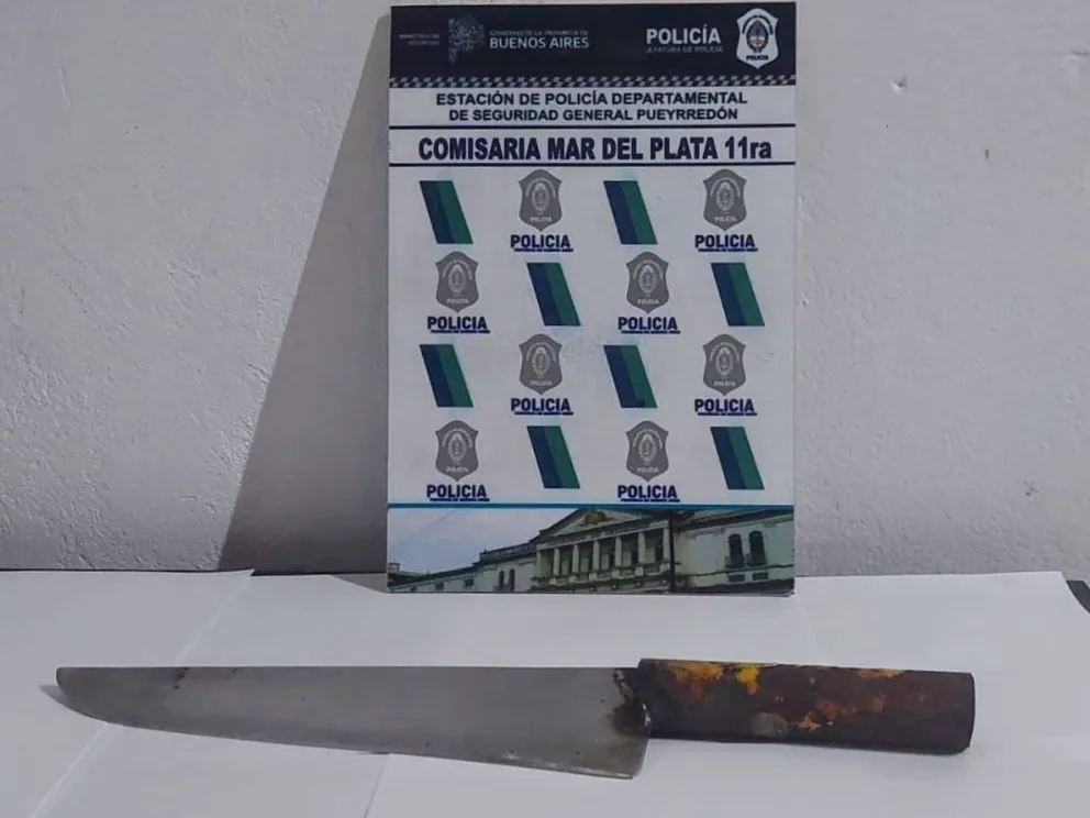 Detienen a hombre de 68 años que amenazaba con una cuchilla a vecinos en el barrio Las Américas