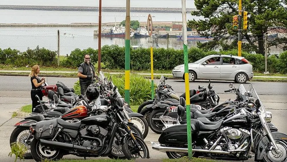 Encuentro de Harley Davidson en Mar del Plata