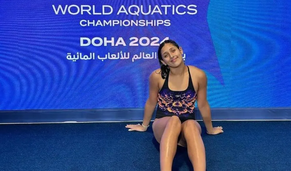 Mundial de Natación: Agostina Hein alcanzó la final en 800 metros libres en Doha