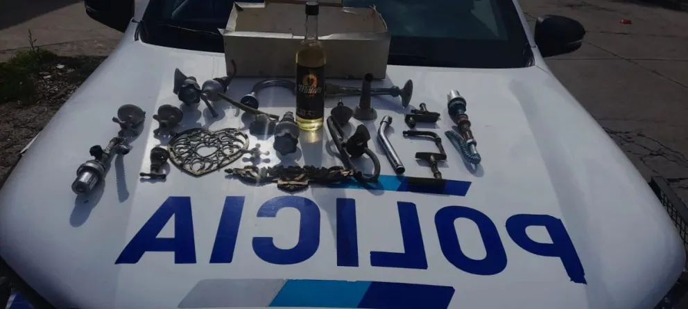 Detenido por robar grifería de una casa deshabitada
