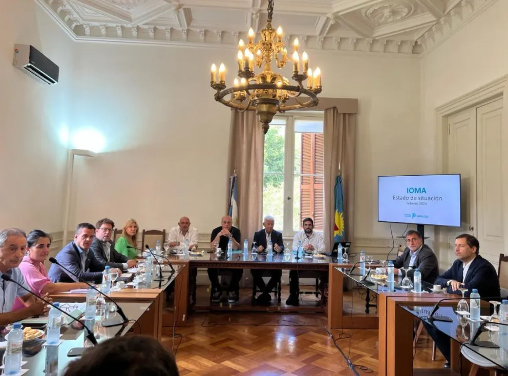 IOMA: conforman una mesa de trabajo entre los bloques para dar soluciones a la obra social