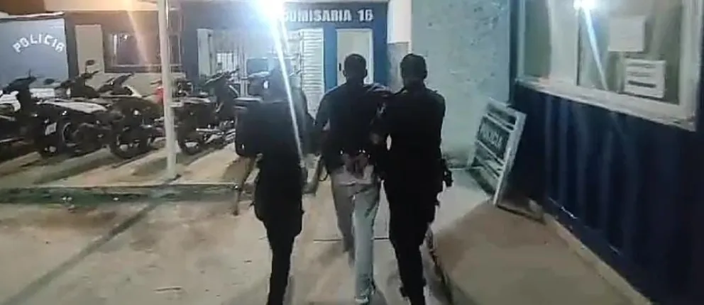 Aprehendido por golpes y amenazas de muerte a su pareja