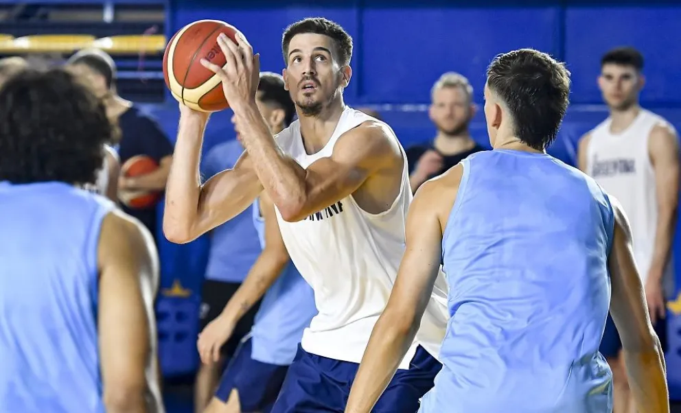 La selección argentina de básquet se prepara para competir en Mar del Plata