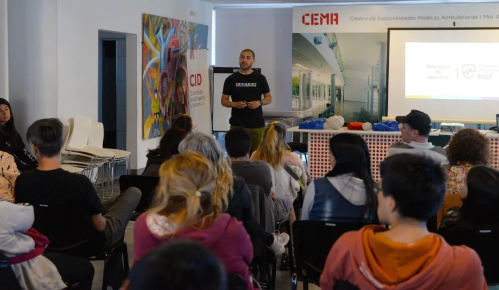 Invitan a una nueva jornada de capacitación sobre RCP en Mar del Plata