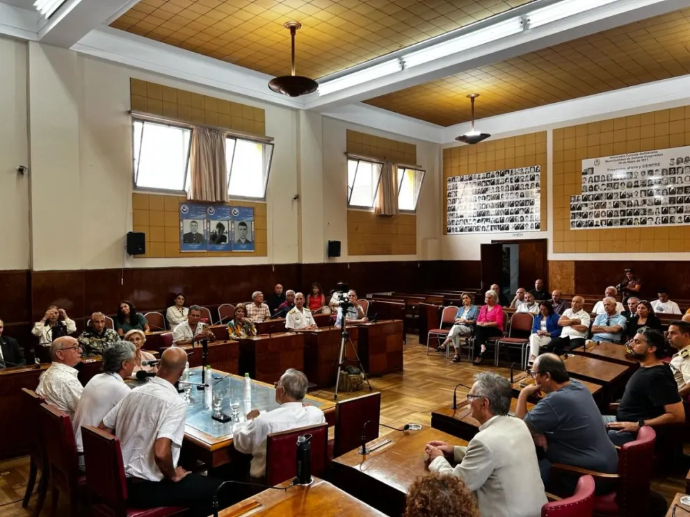 Agrupación Antárticos Mar del Plata organizó una emotiva conmemoración en el HCD
