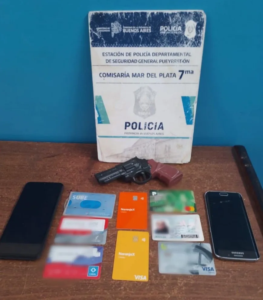 Realizó dos robos consecutivos y fue detenido cuando se disponía a ejecutar un tercero 