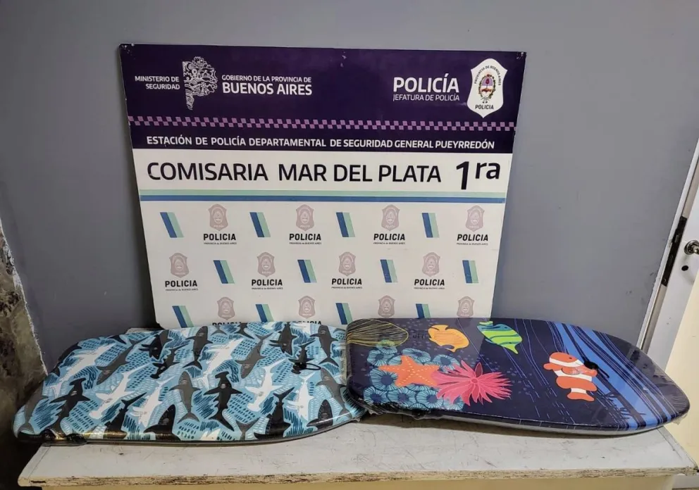 Robó dos tablas barrenadoras y lo capturaron en Plaza San Martín