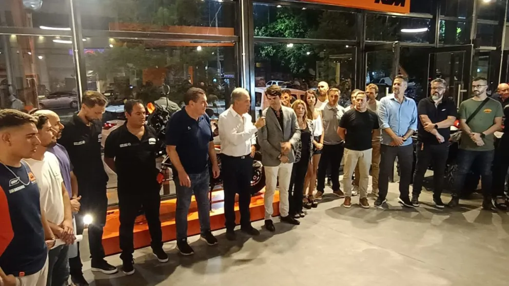 Arrate inauguró un nuevo concesionario oficial de motos KTM