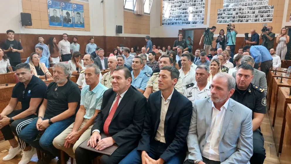 Montenegro abrió las sesiones en el Concejo Deliberante