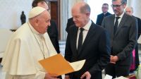 El papa Francisco se reunió con el canciller alemán en el Vaticano