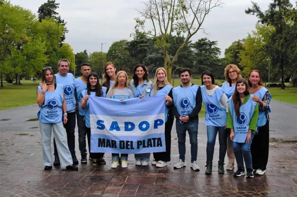Sadop destaca alto acatamiento al paro docente en los colegios privados