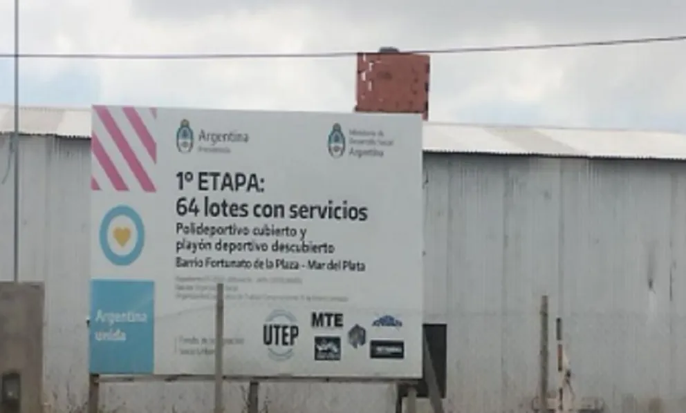 El fiscal Pettigiani denunció a Grabois por la construcción de viviendas sin terminar en Mar del Plata