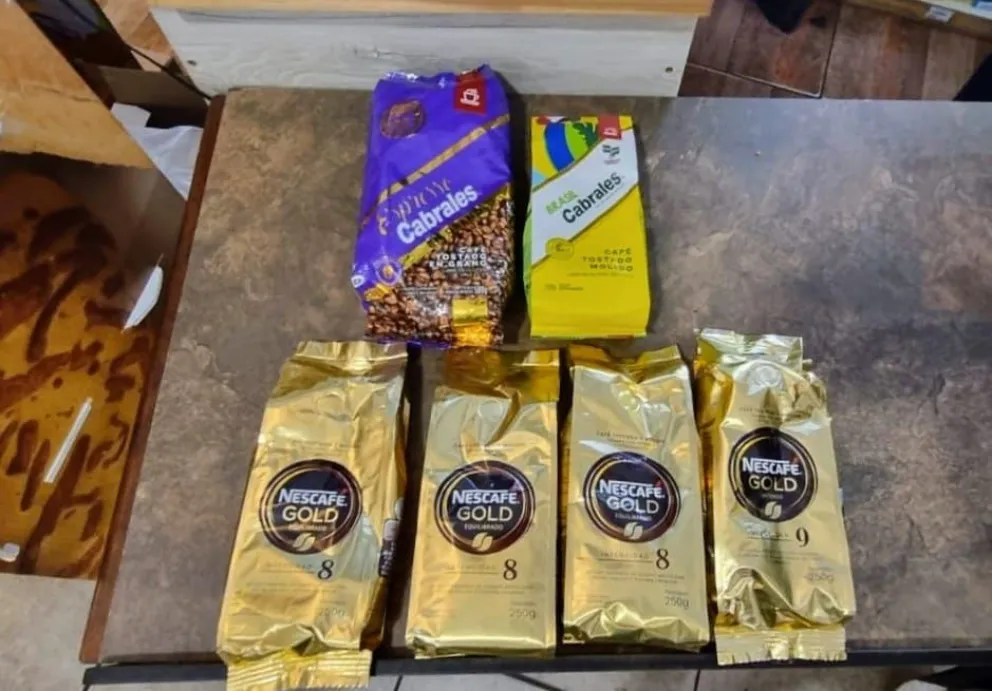 Detuvieron a un hombre que robó seis paquetes de café valuados en 80.220 pesos