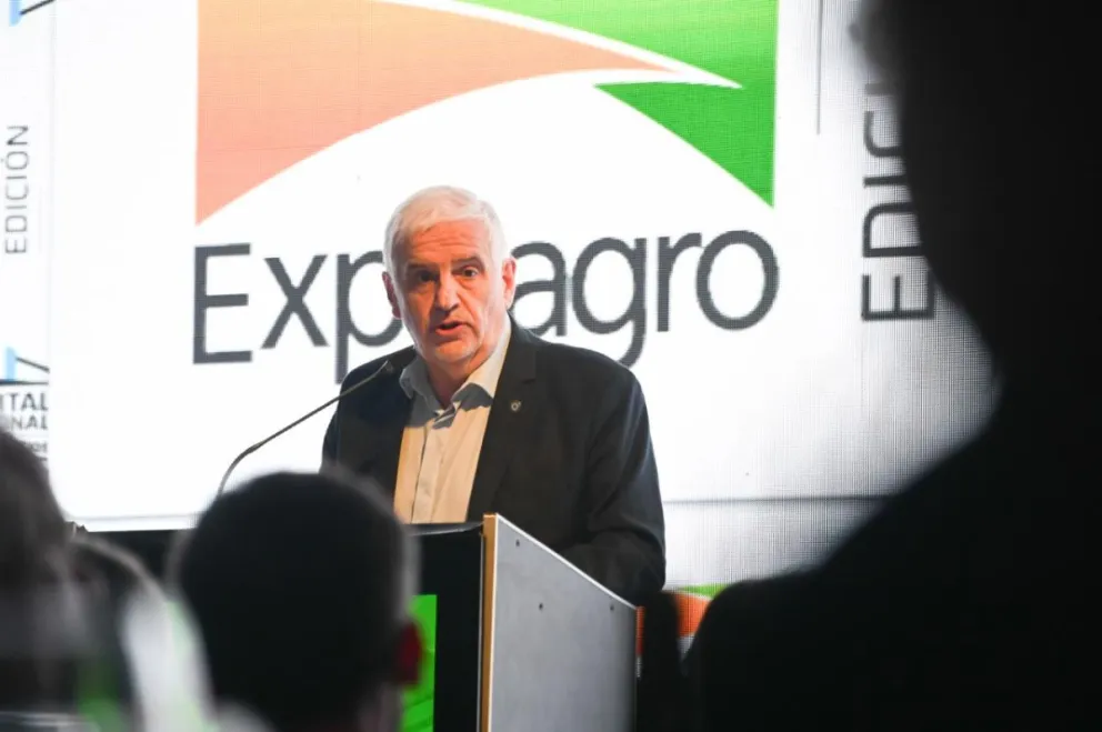 Vilella estuvo en la cena de Expoagro