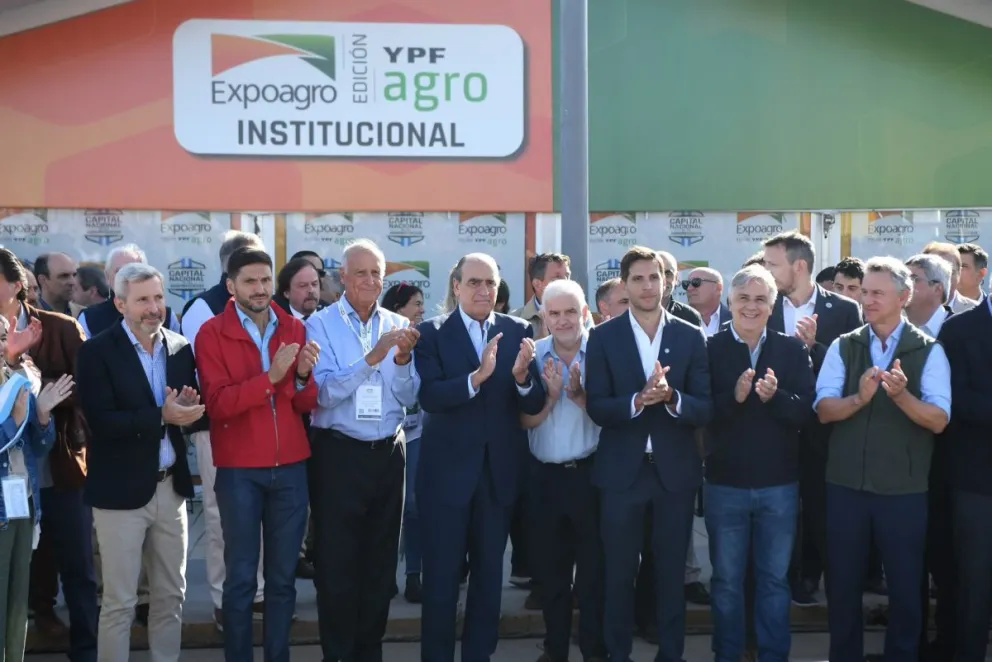 Guillermo Francos habló en Expoagro