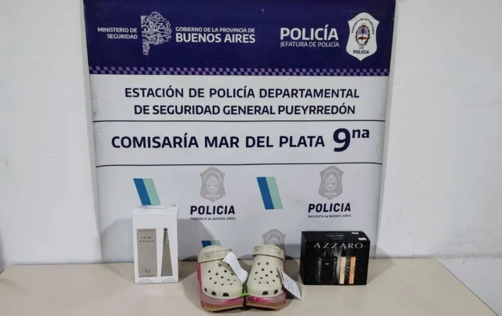 Cayó "mechera" que había robado perfumes y zapatos en comercios de calle Güemes
